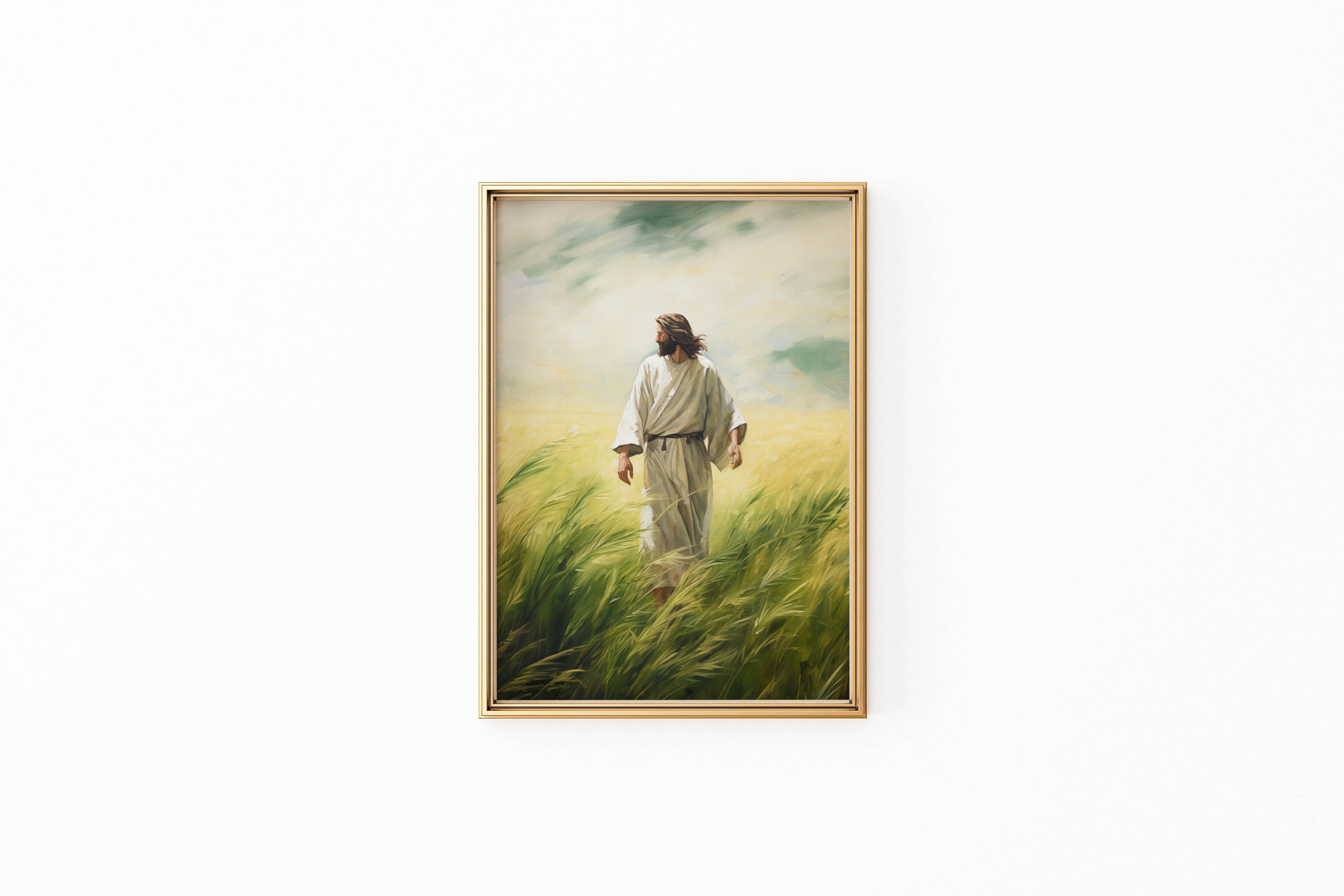 Green Pastures-Jesus Christ-Savior artwork