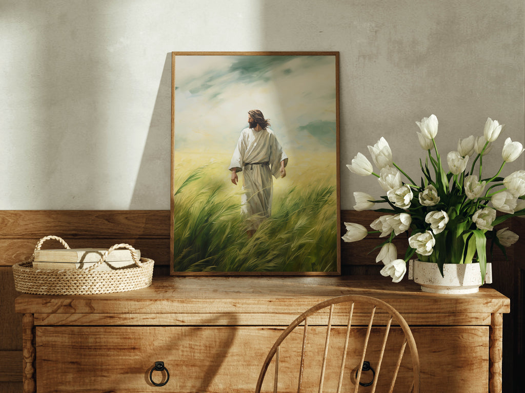 Green Pastures-Jesus Christ-Savior artwork