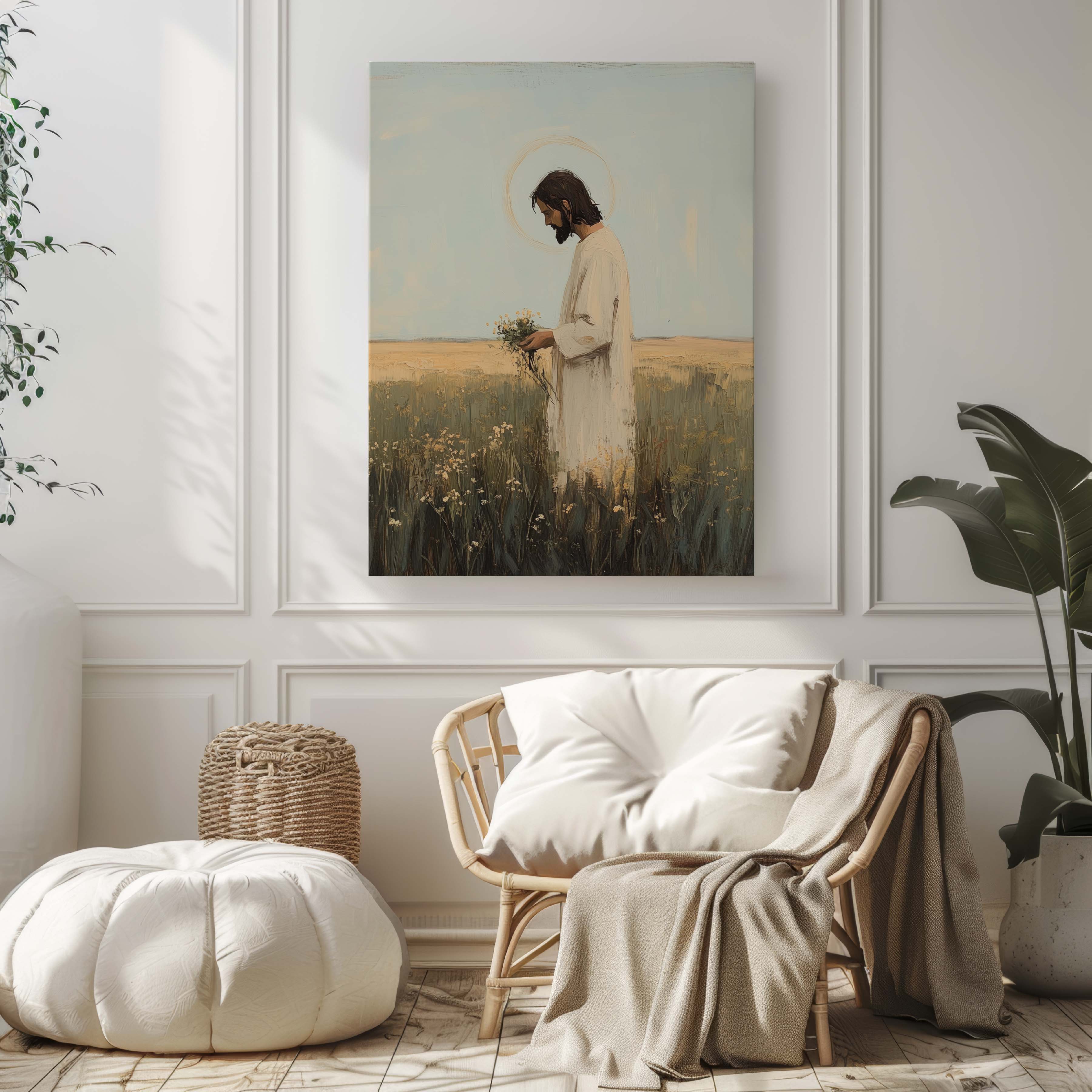 His Gentle Hands-Jesus Christ-Savior artwork