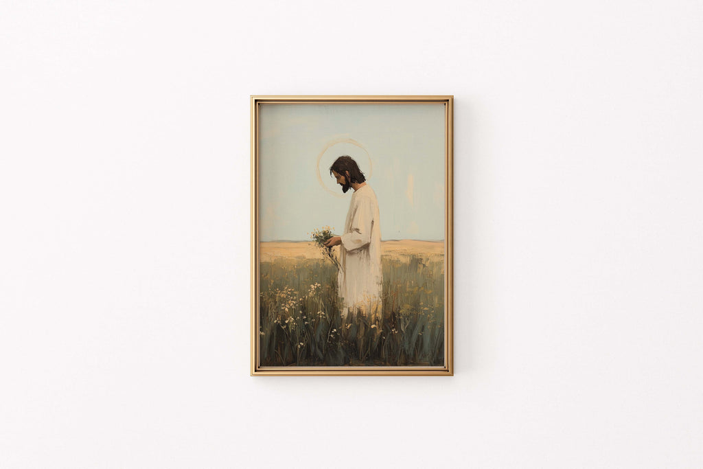 His Gentle Hands-Jesus Christ-Savior artwork