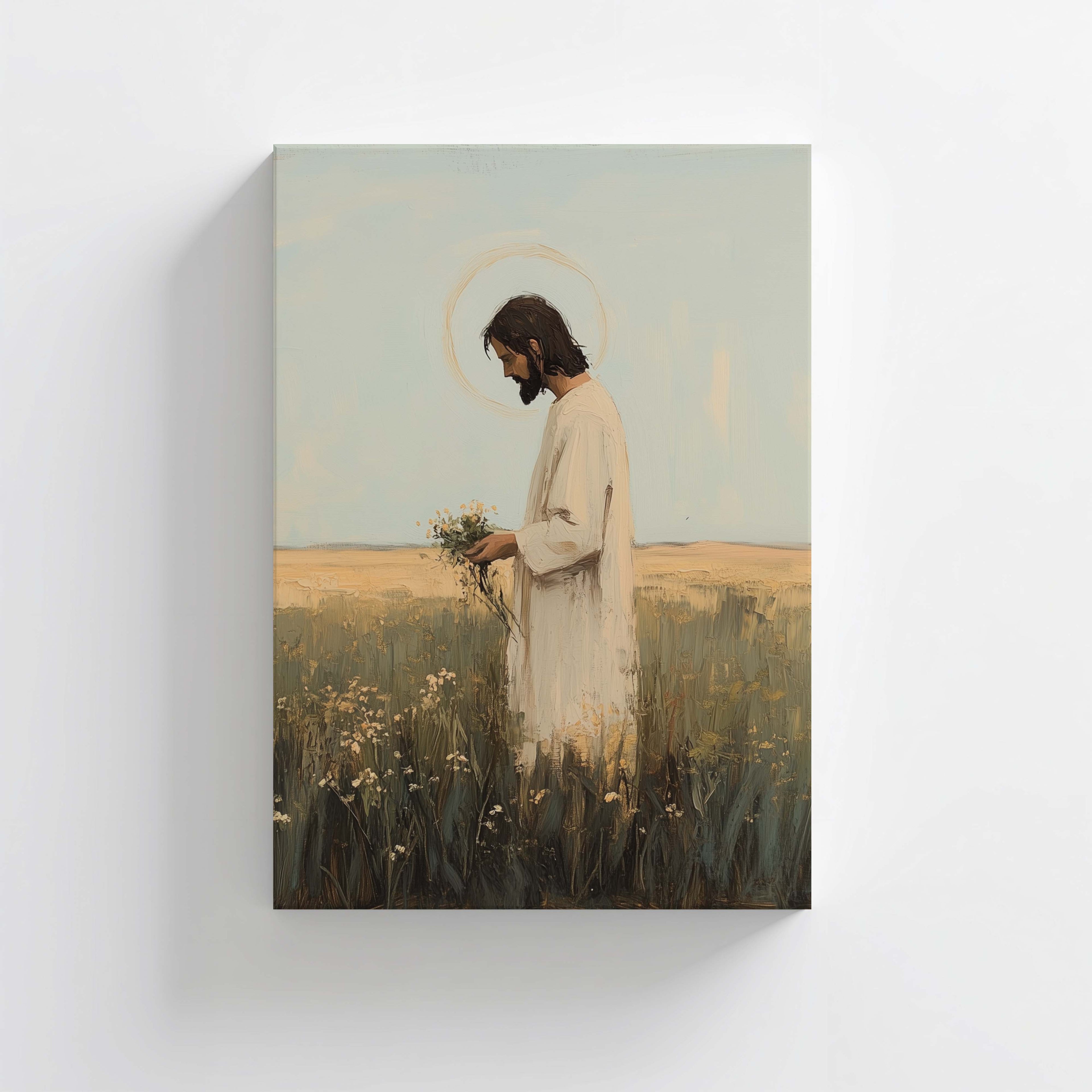 His Gentle Hands-Jesus Christ-Savior artwork
