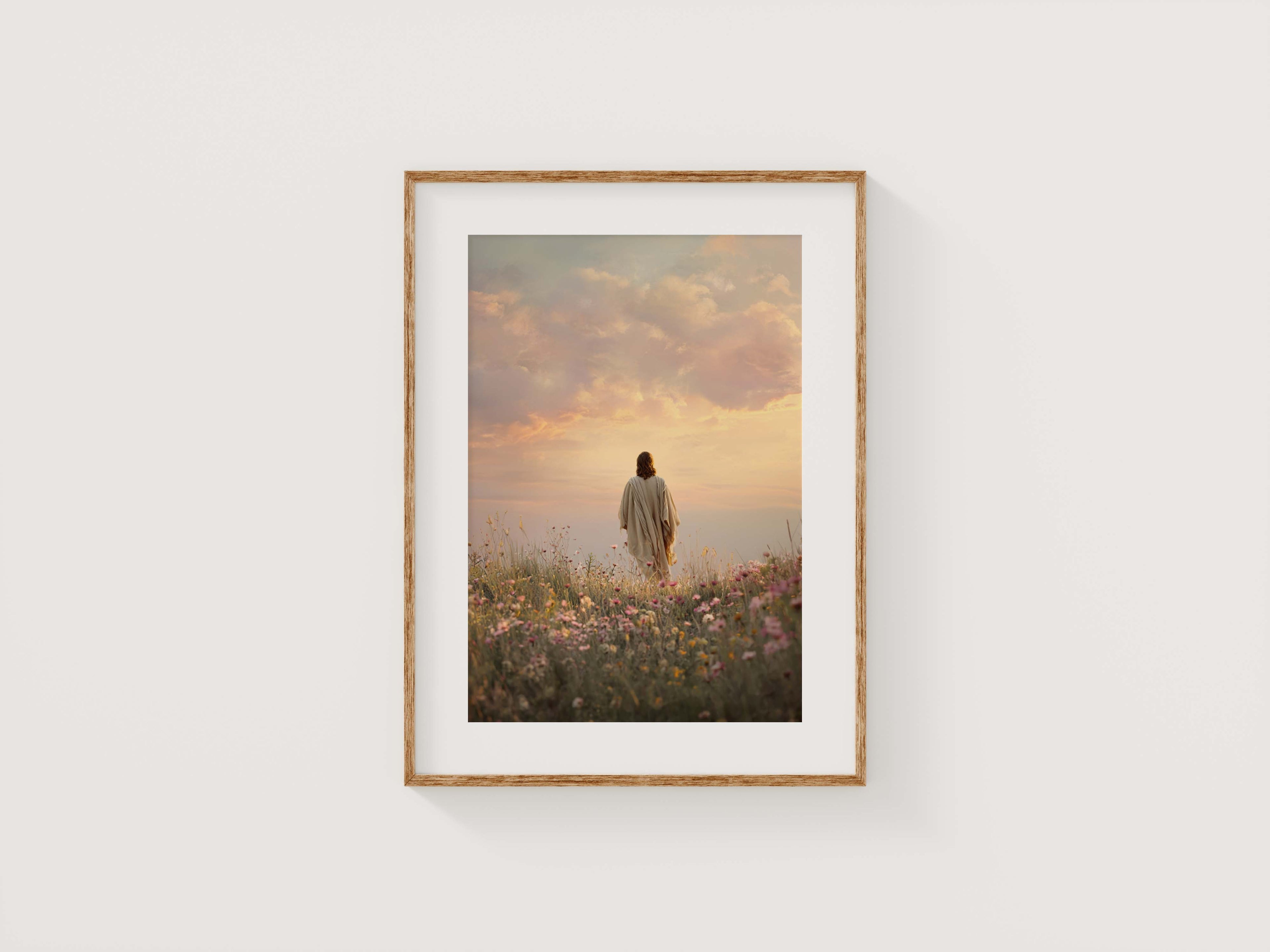 I Will Give You Rest — Matthew 11:28 Christian Art Print