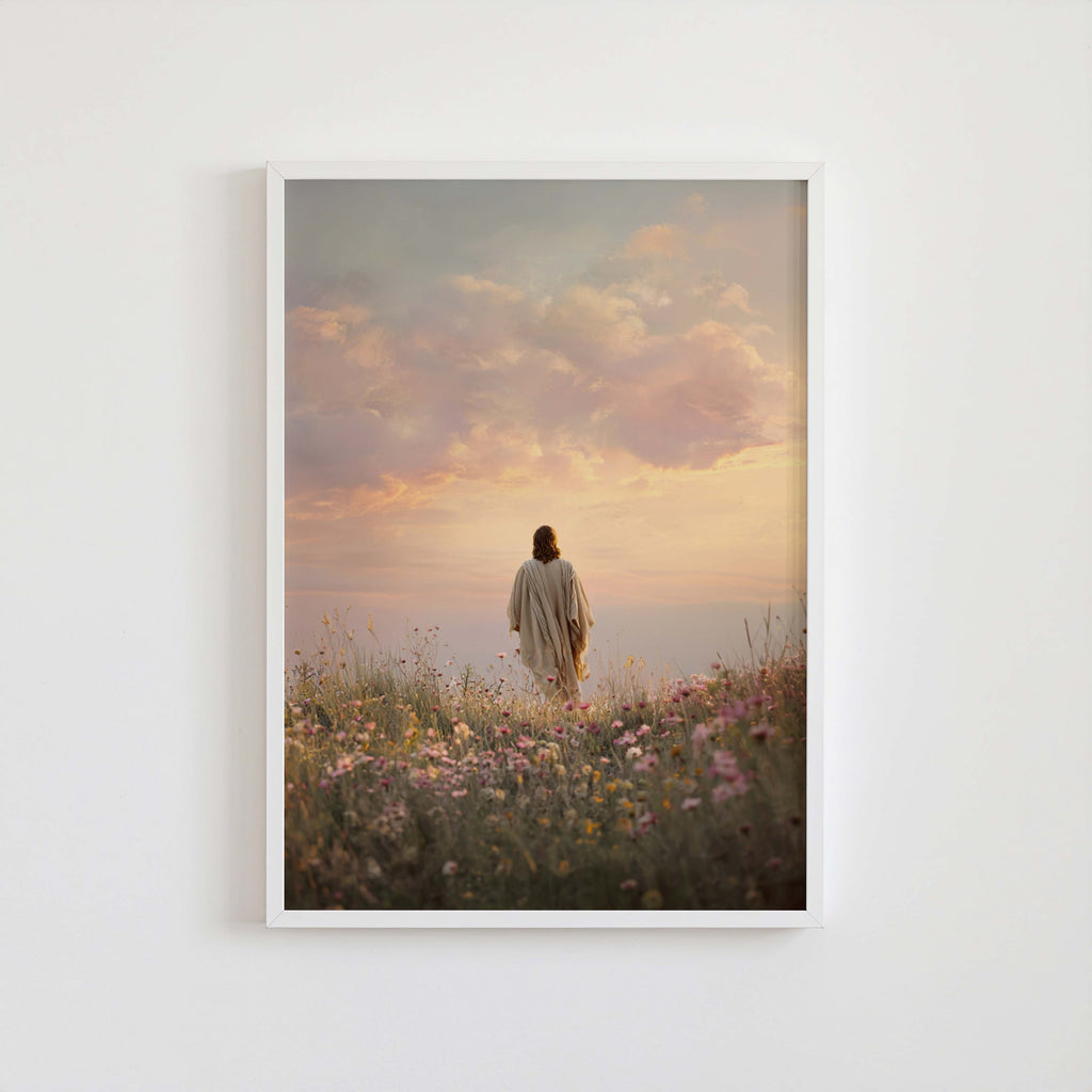 I Will Give You Rest — Matthew 11:28 Christian Art Print