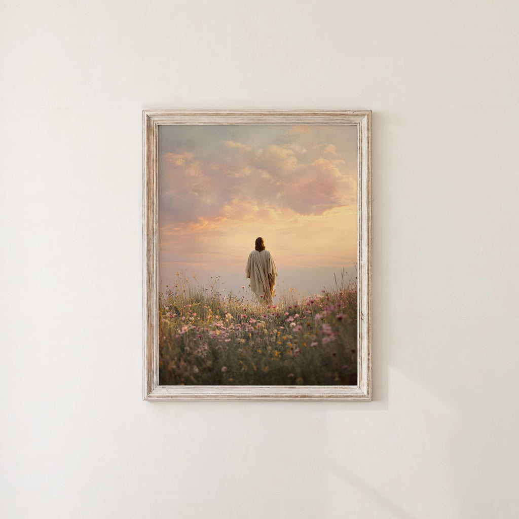 I Will Give You Rest — Matthew 11:28 Christian Art Print