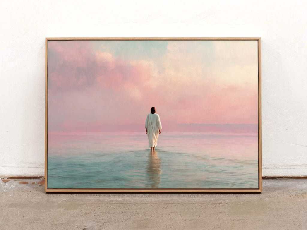 Peace Be Still-Jesus Christ-Savior Artwork