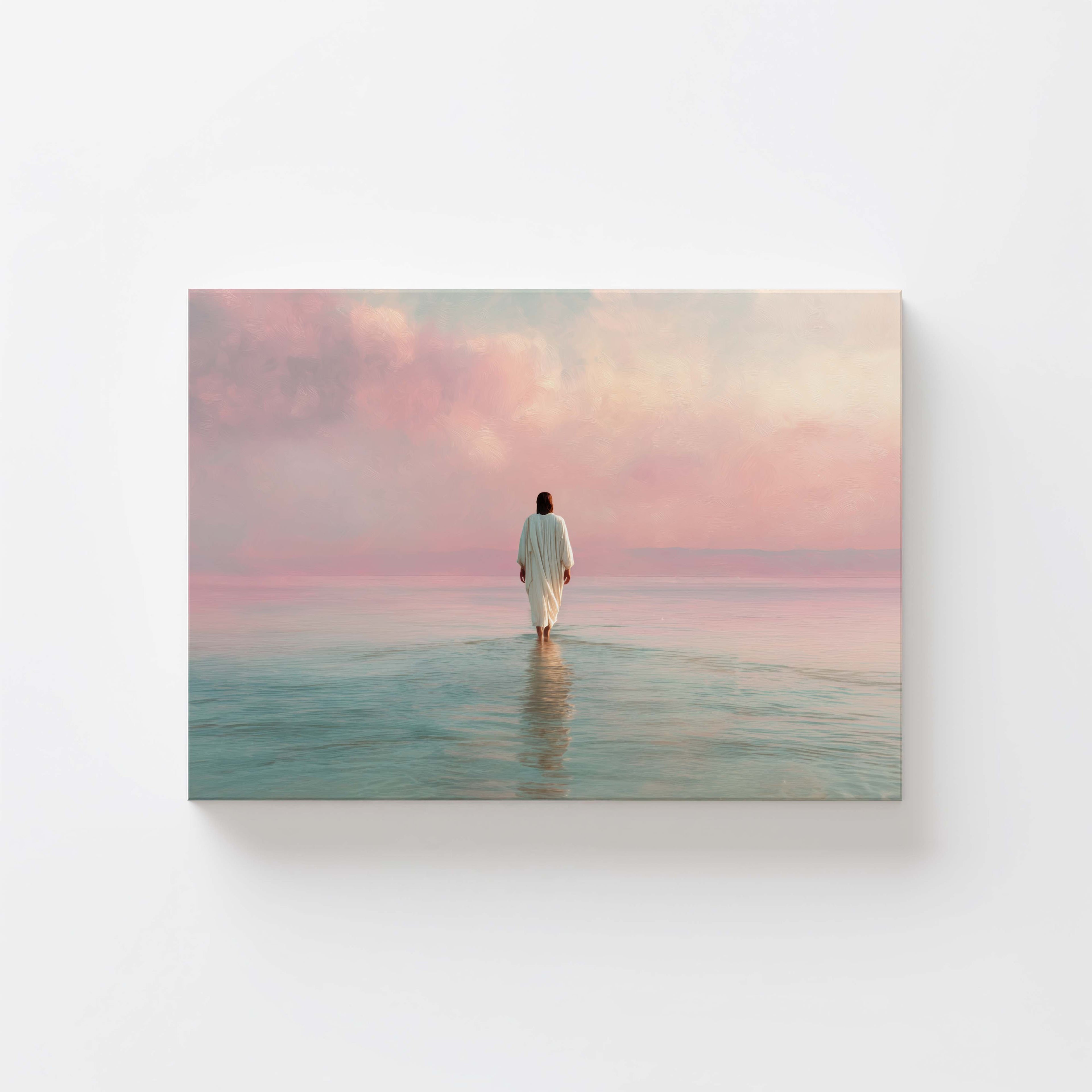 Peace Be Still-Jesus Christ-Savior Artwork