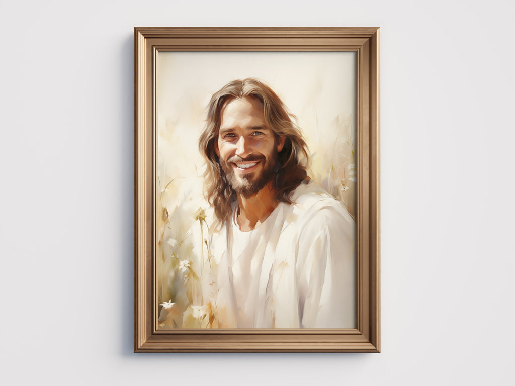 Lilies of the Field-Jesus Christ-Savior artwork