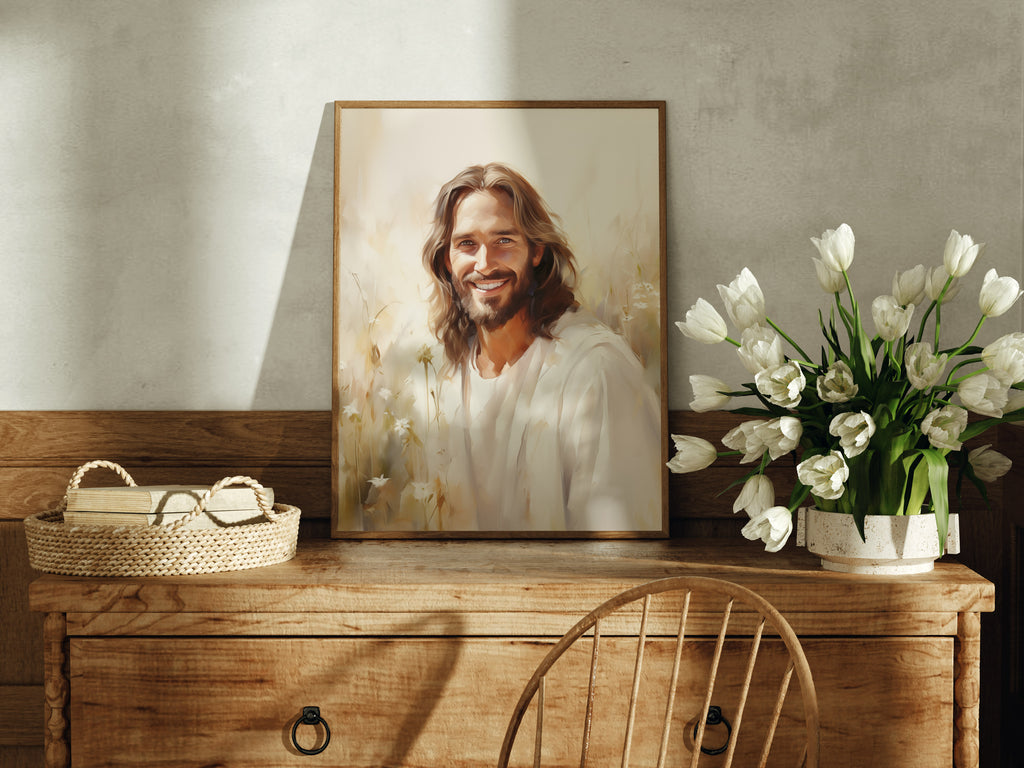 Lilies of the Field-Jesus Christ-Savior artwork