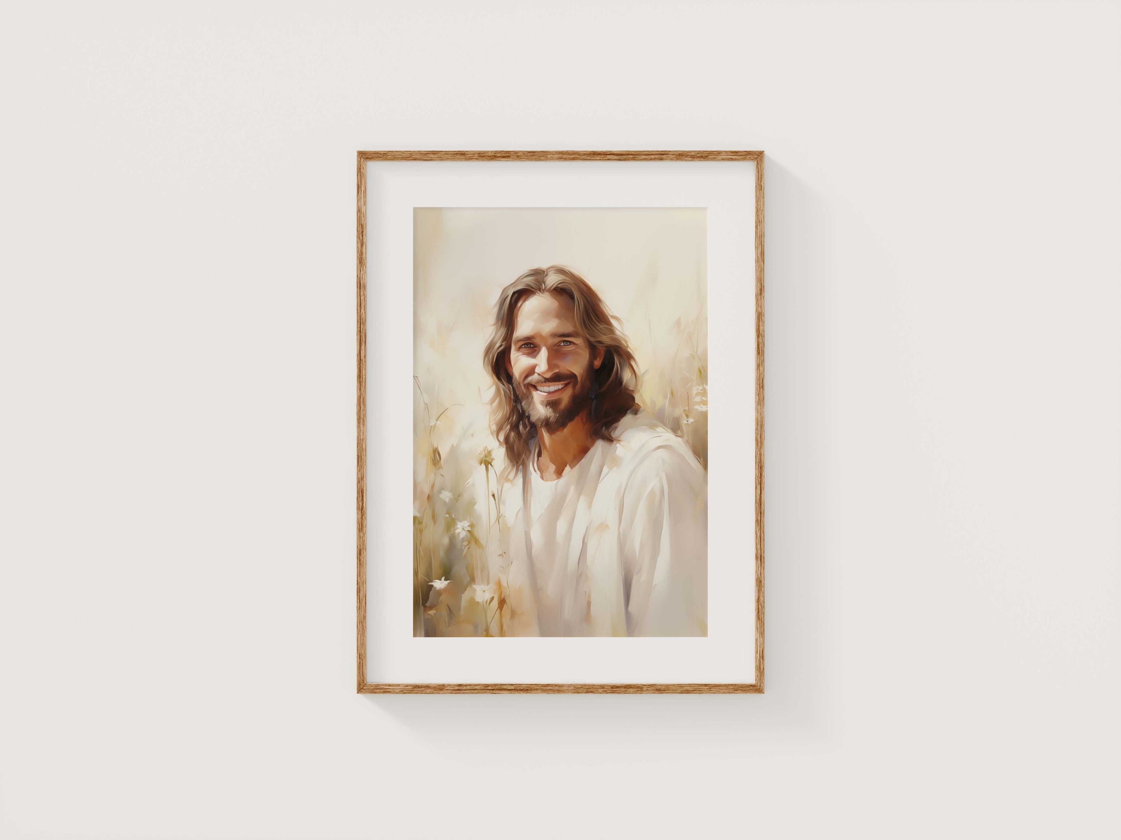 Lilies of the Field-Jesus Christ-Savior artwork