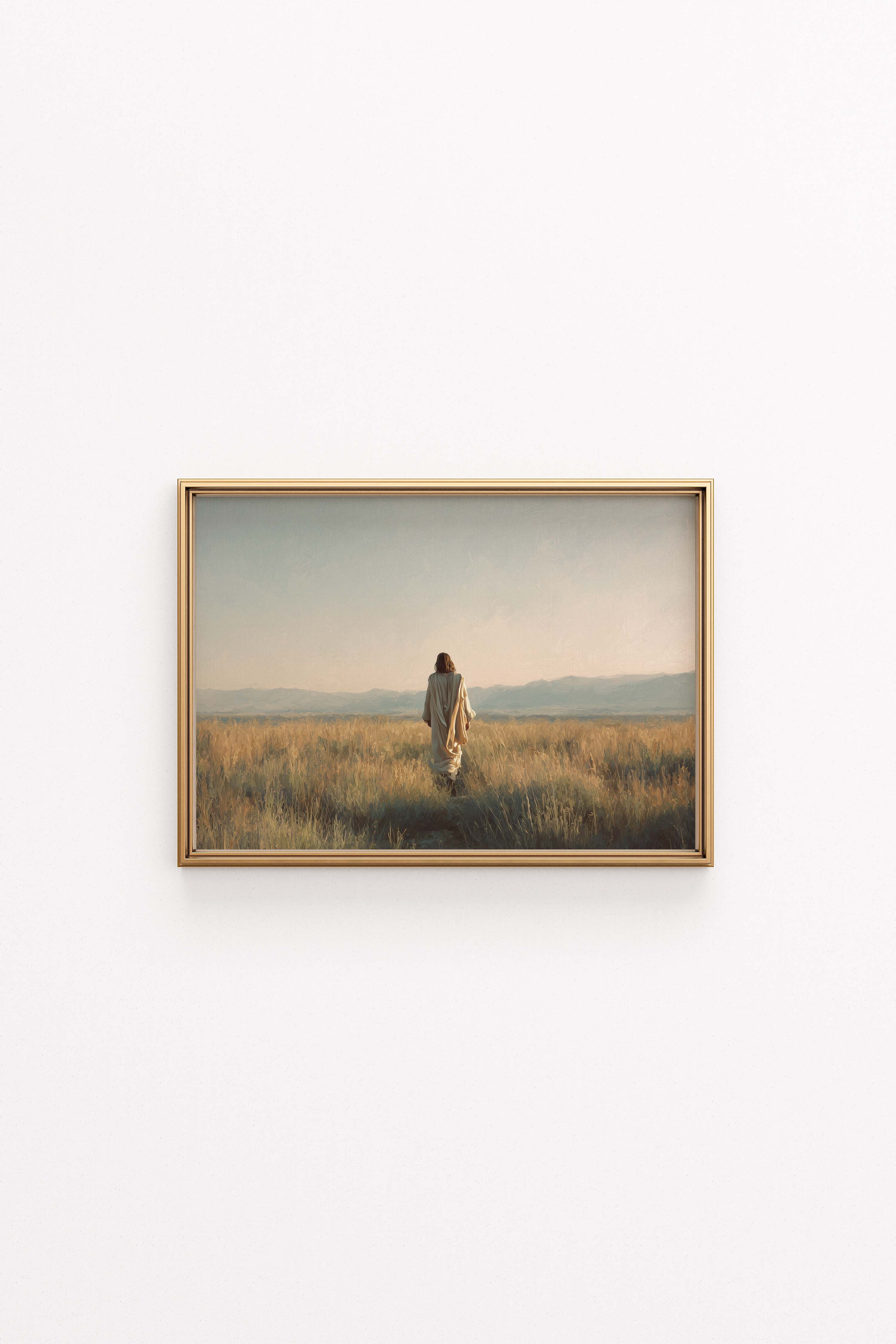 I Will Walk With You — Christian Art Print