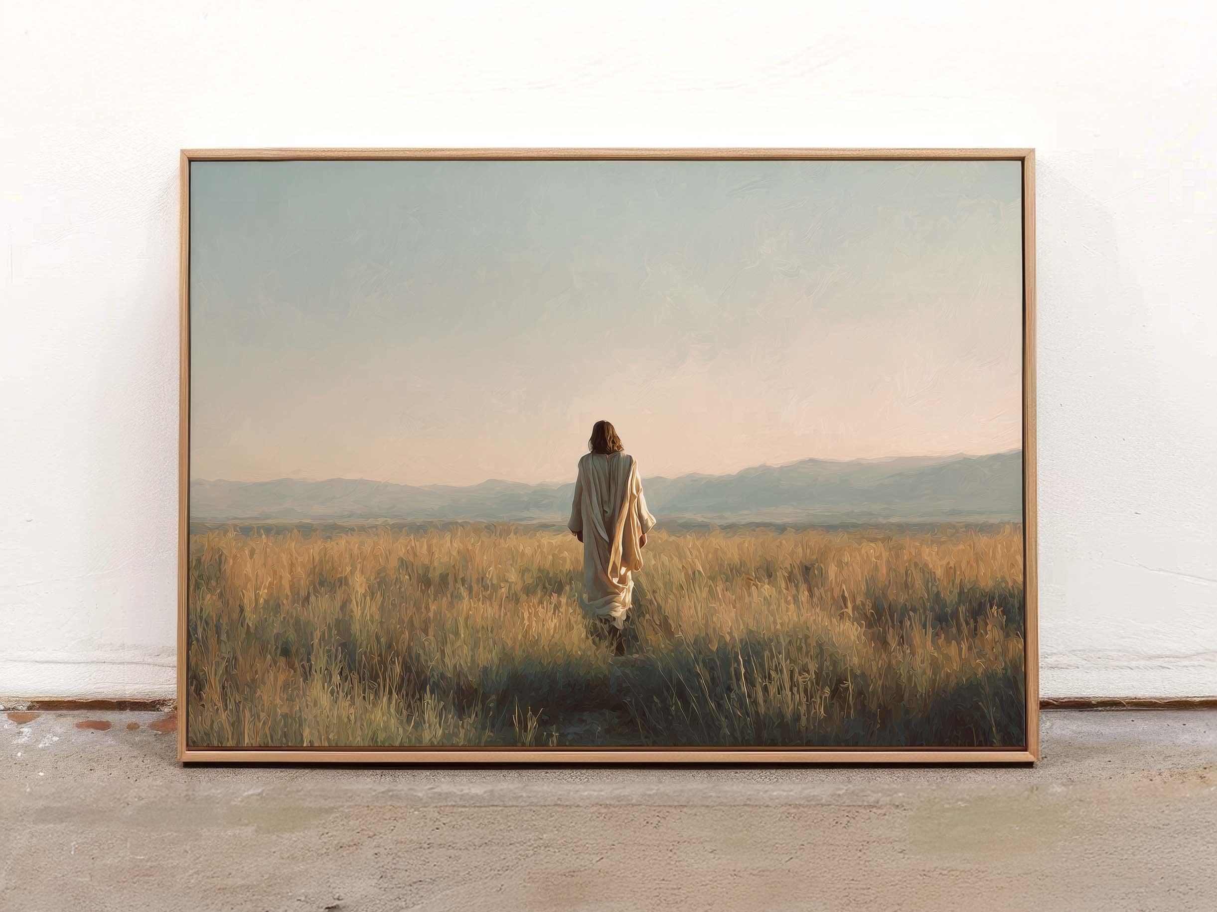 I Will Walk With You — Christian Art Print