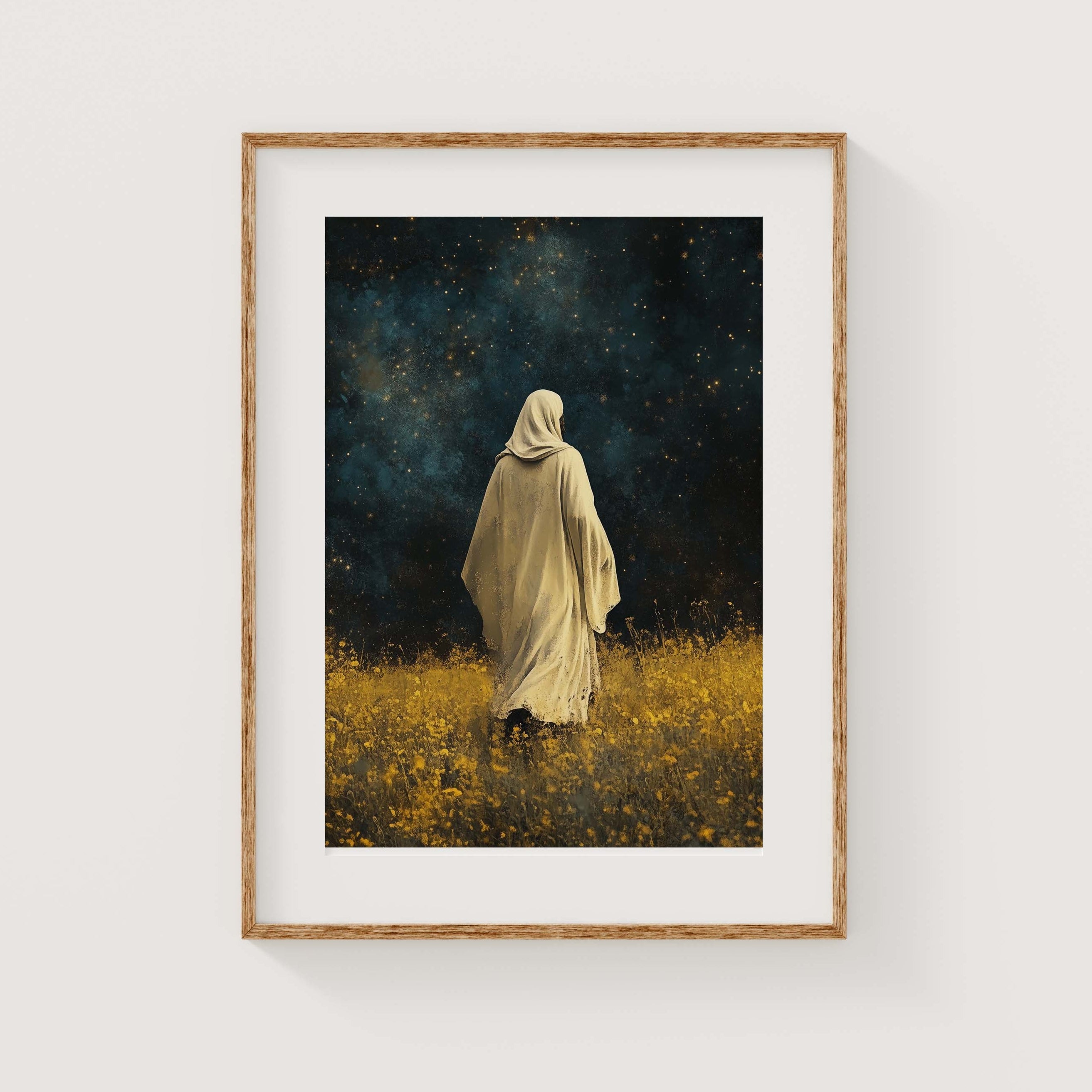 He Telleth the Number of the Stars-Jesus Christ-Savior artwork