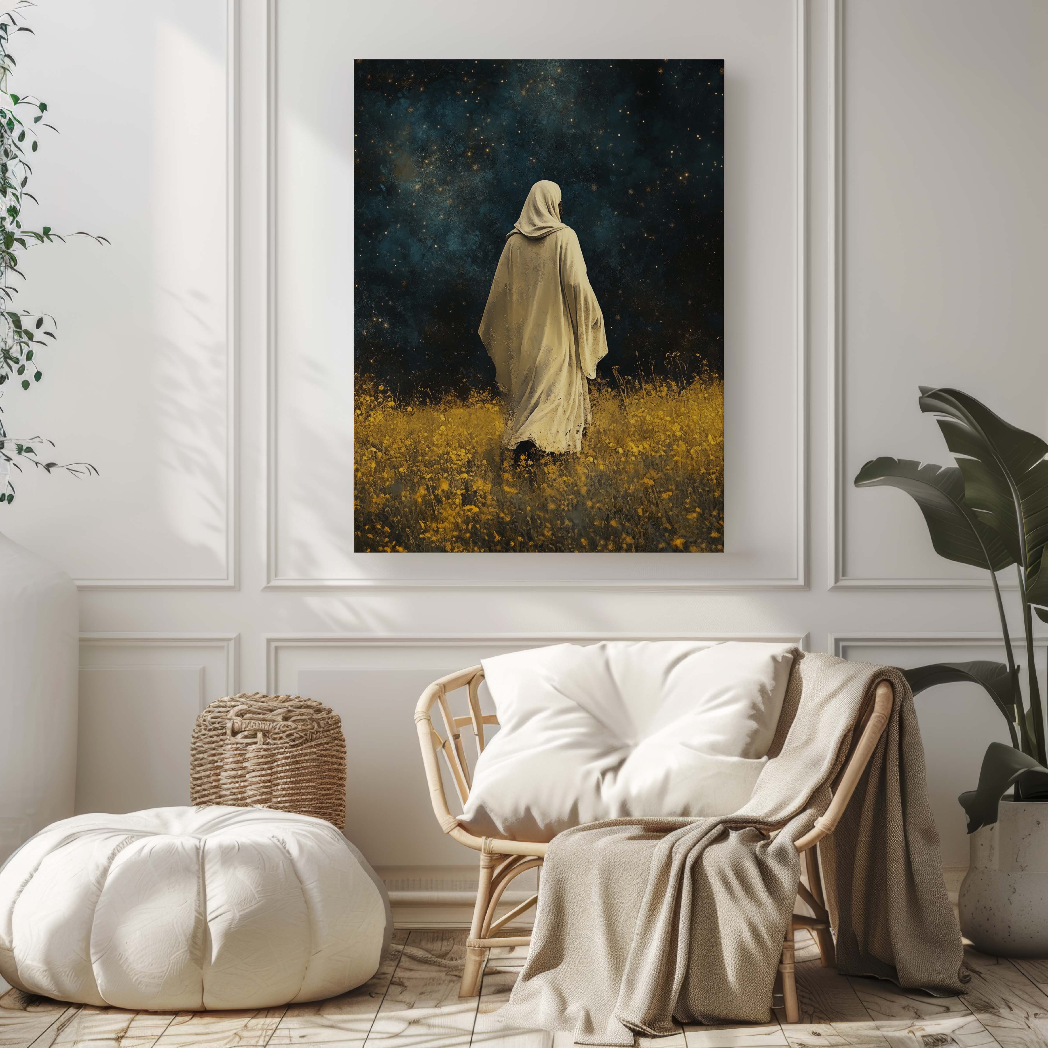 He Telleth the Number of the Stars-Jesus Christ-Savior artwork