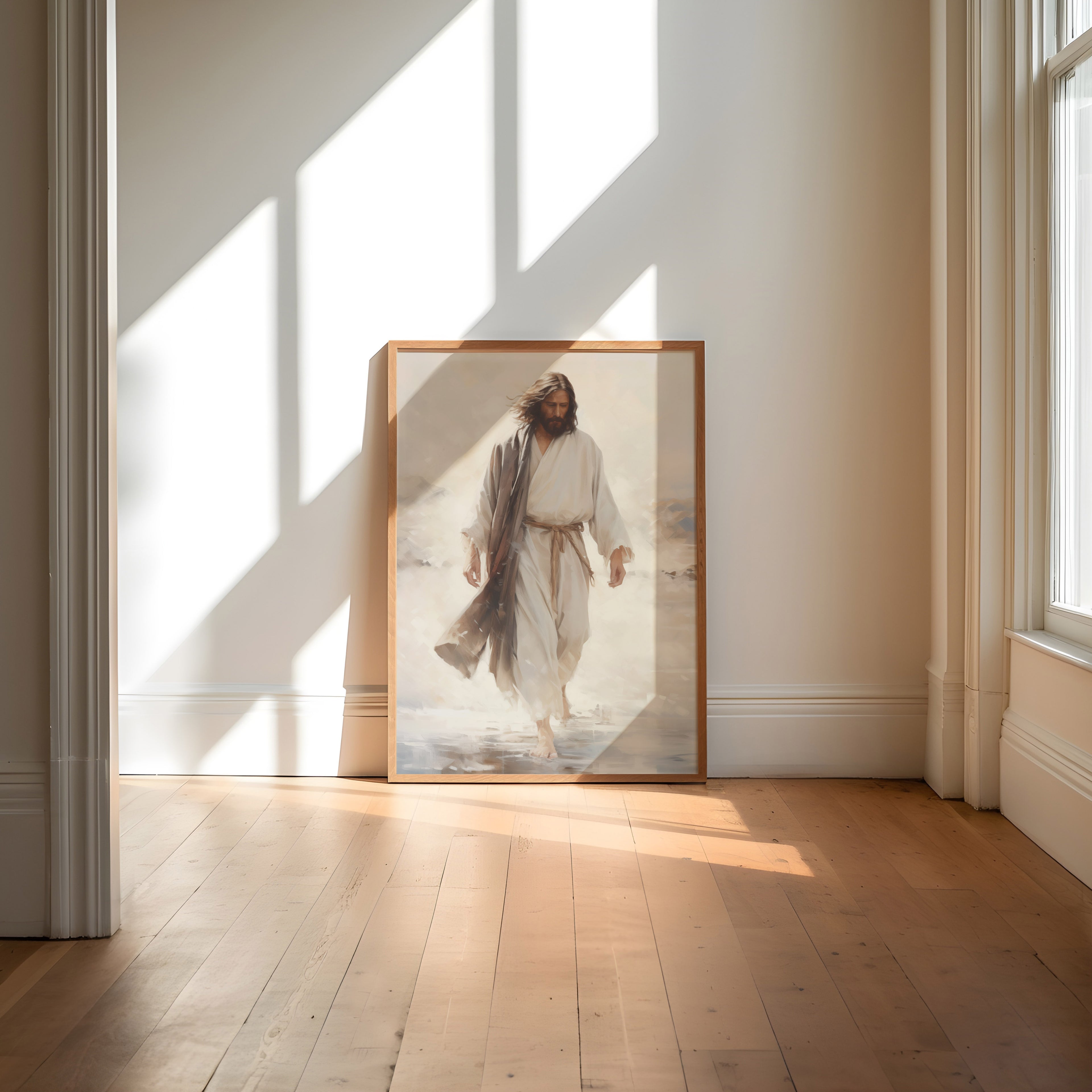 Be Not Afraid — Jesus Walking on the Water Art Print