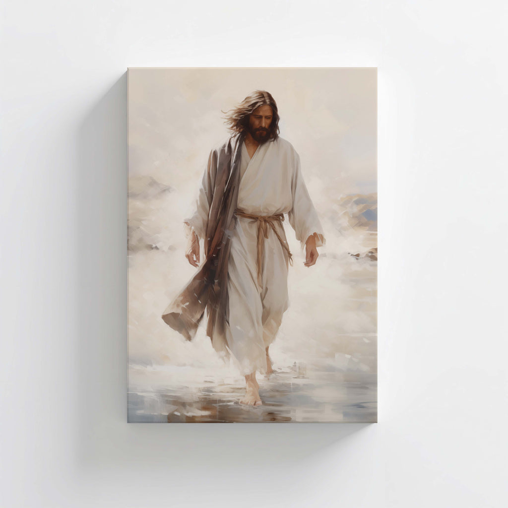Be Not Afraid — Jesus Walking on the Water Art Print