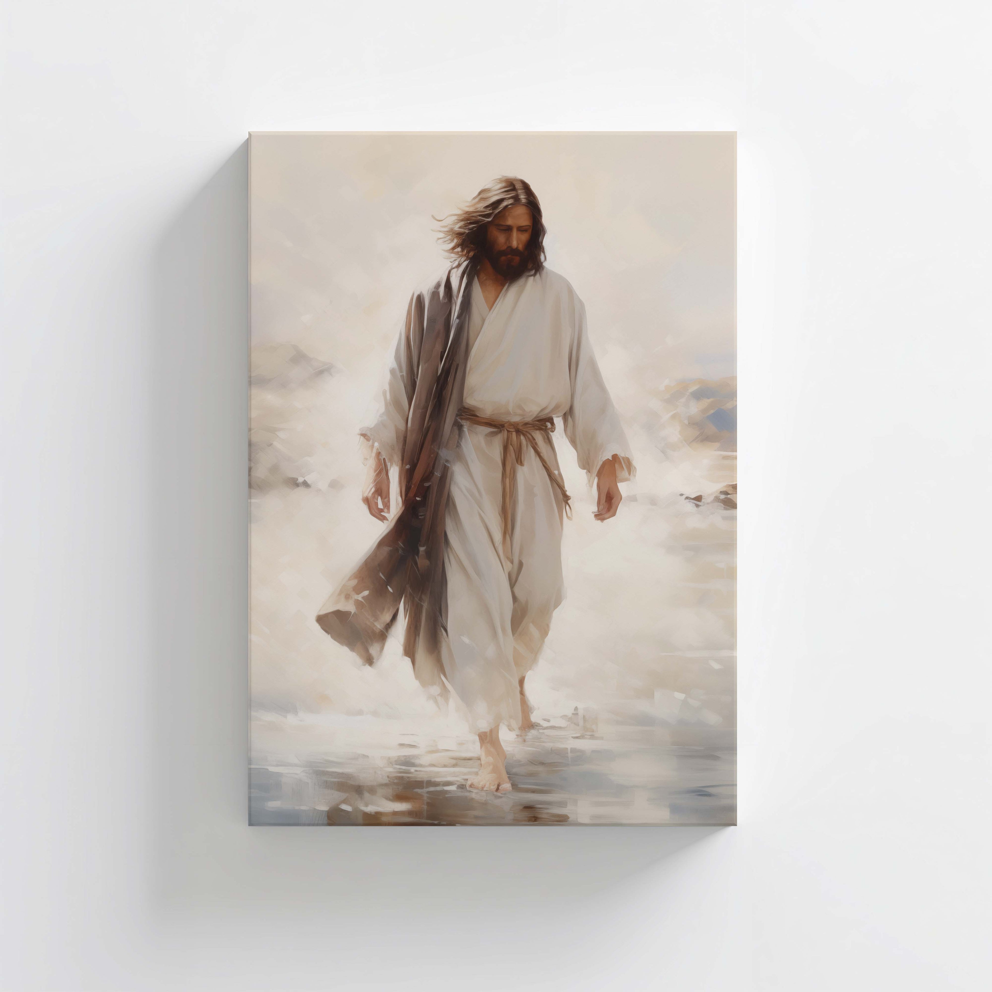 Be Not Afraid — Jesus Walking on the Water Art Print