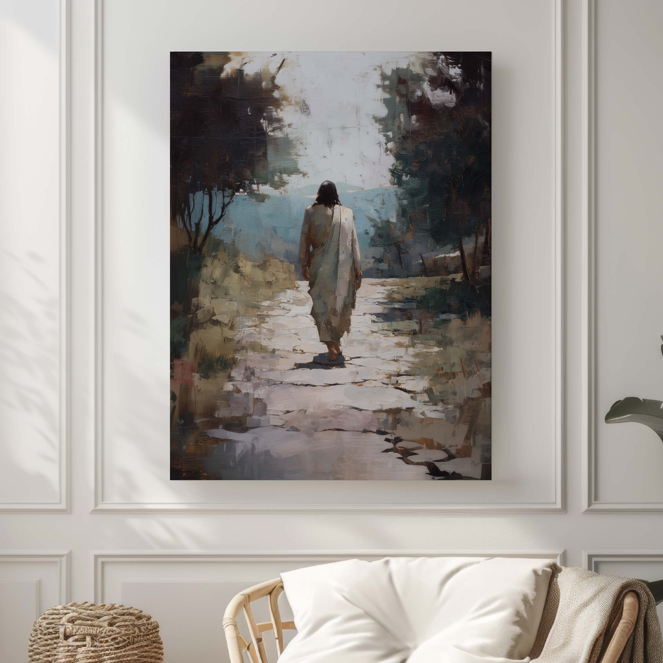 The Path-Jesus Christ-Savior Artwork