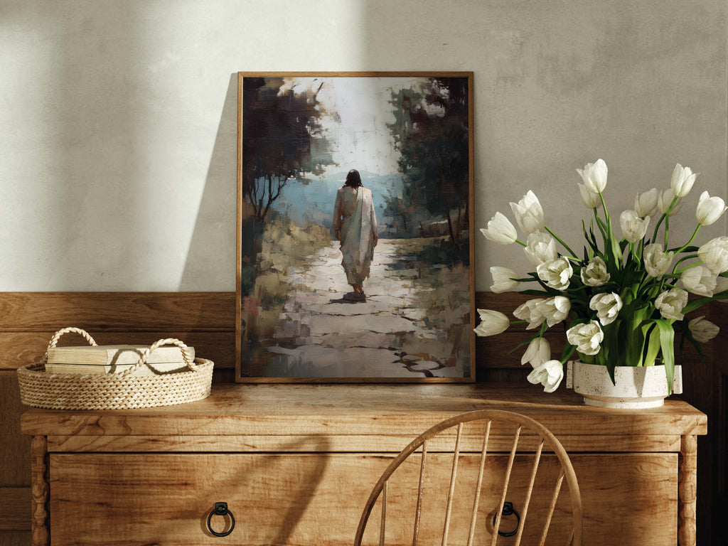 The Path-Jesus Christ-Savior Artwork