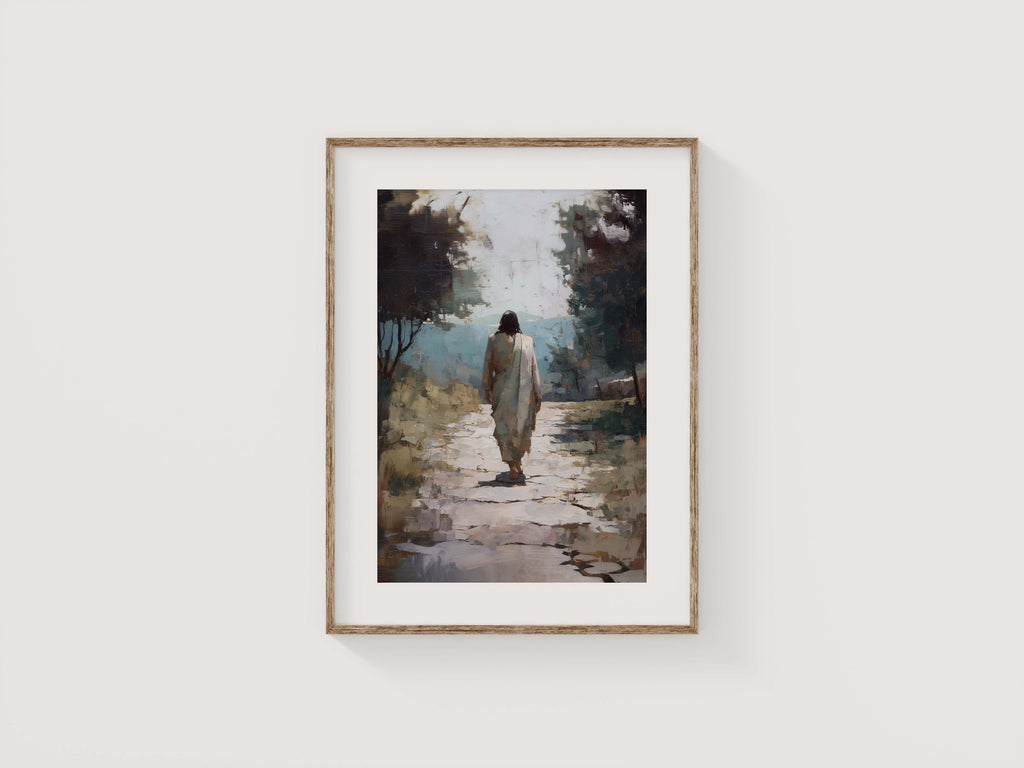 The Path-Jesus Christ-Savior Artwork