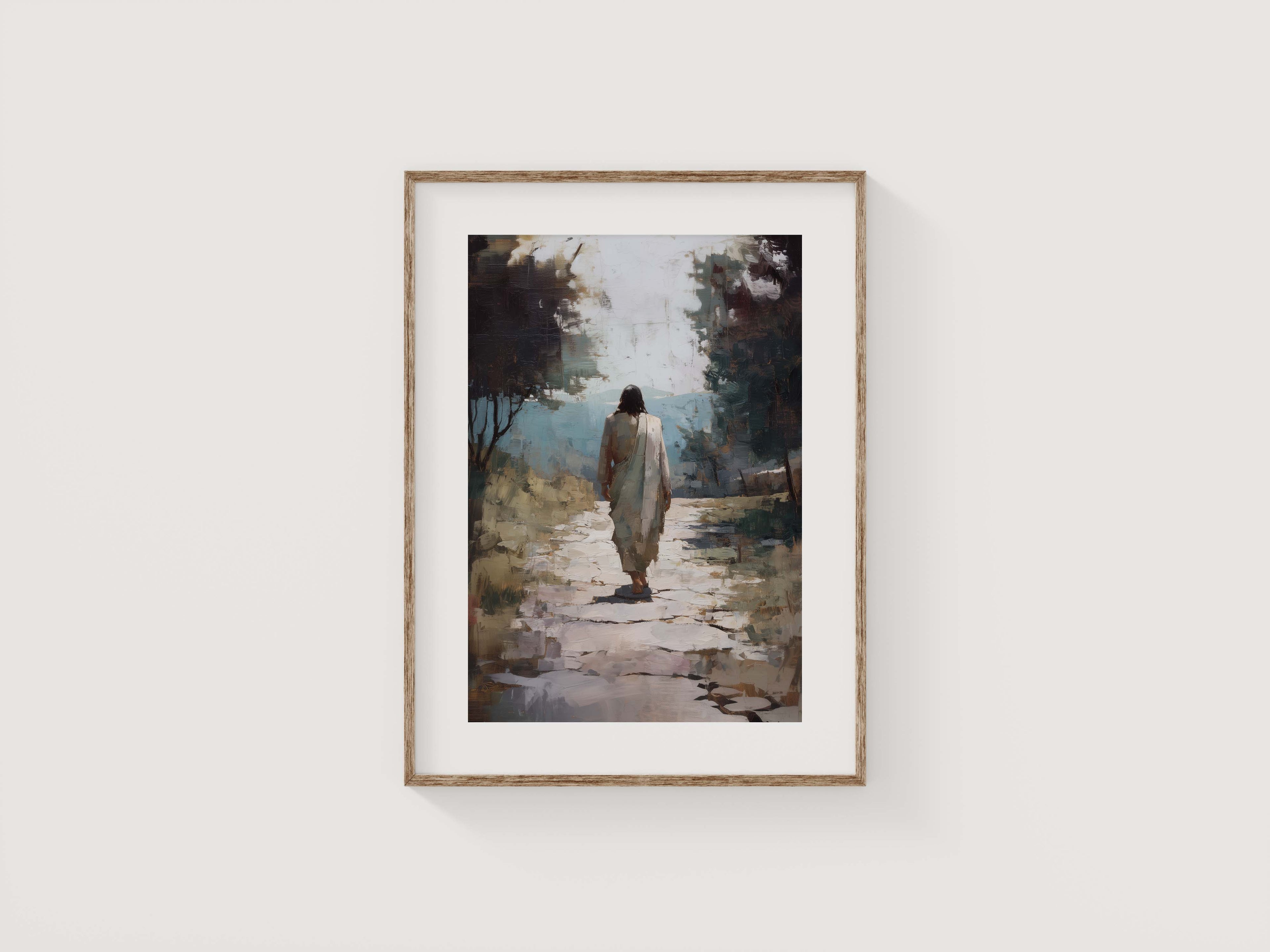 The Path-Jesus Christ-Savior Artwork