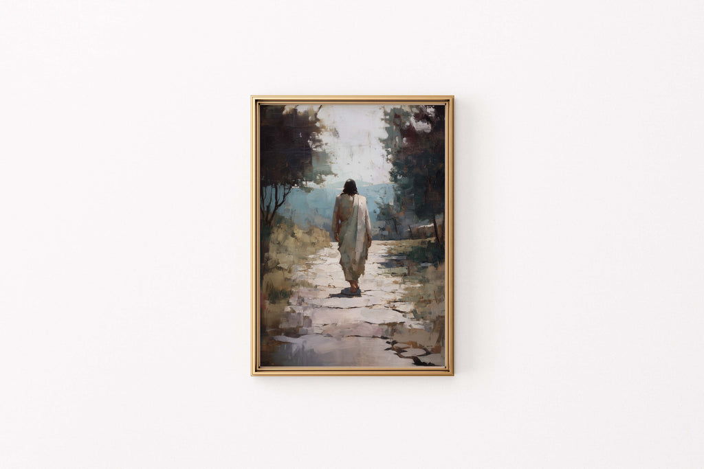 The Path-Jesus Christ-Savior Artwork