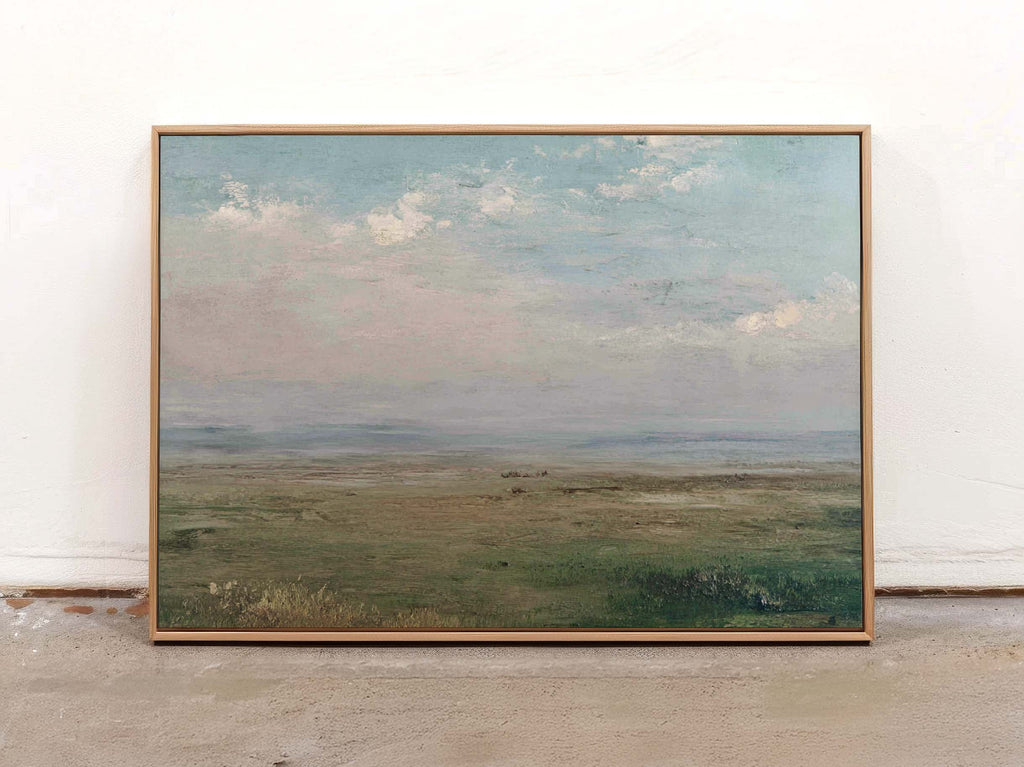 Serene Horizon-Landscape Wall Art Print