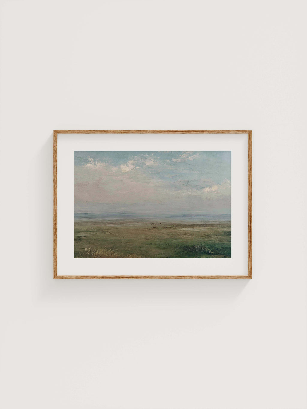 Serene Horizon-Landscape Wall Art Print