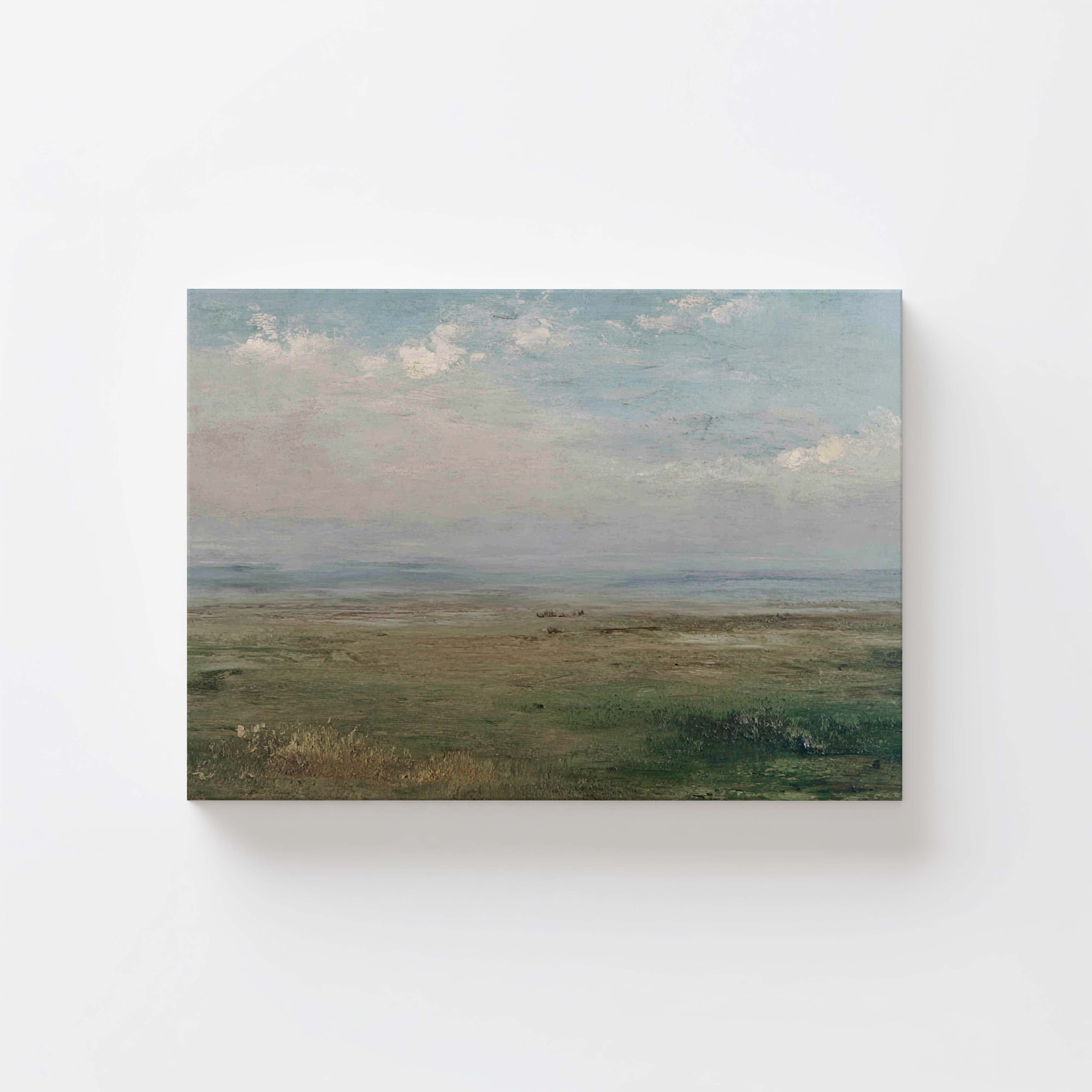 Serene Horizon-Landscape Wall Art Print